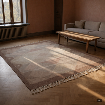 Anna-Johanna Ångström, a flat weave carpet, signed Å, c. 285 x 200 cm.