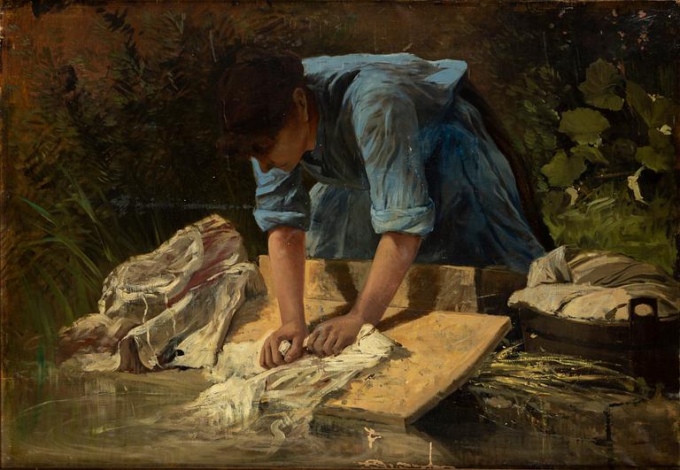 UNKNOWN ARTIST, 19th Century, oil on canvas.