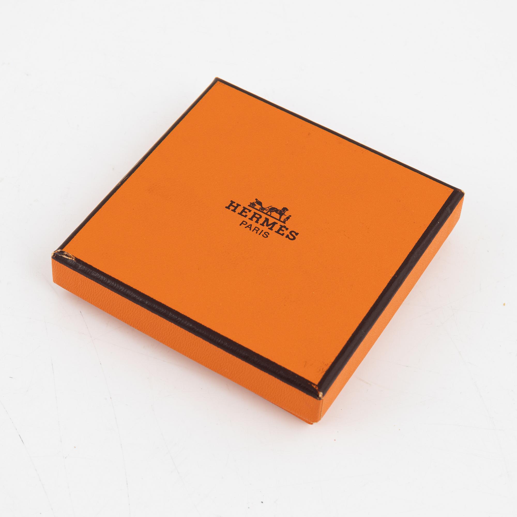 Hermès, two leather bracelets.