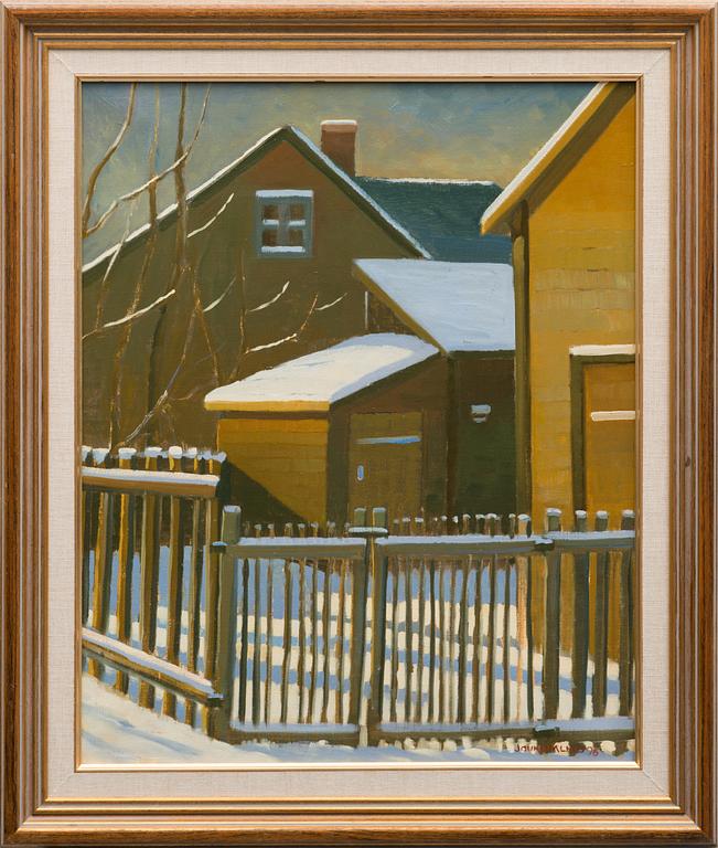 JOUNI PALMU, öljy kankaalle, signeerattu ja päivätty 96.