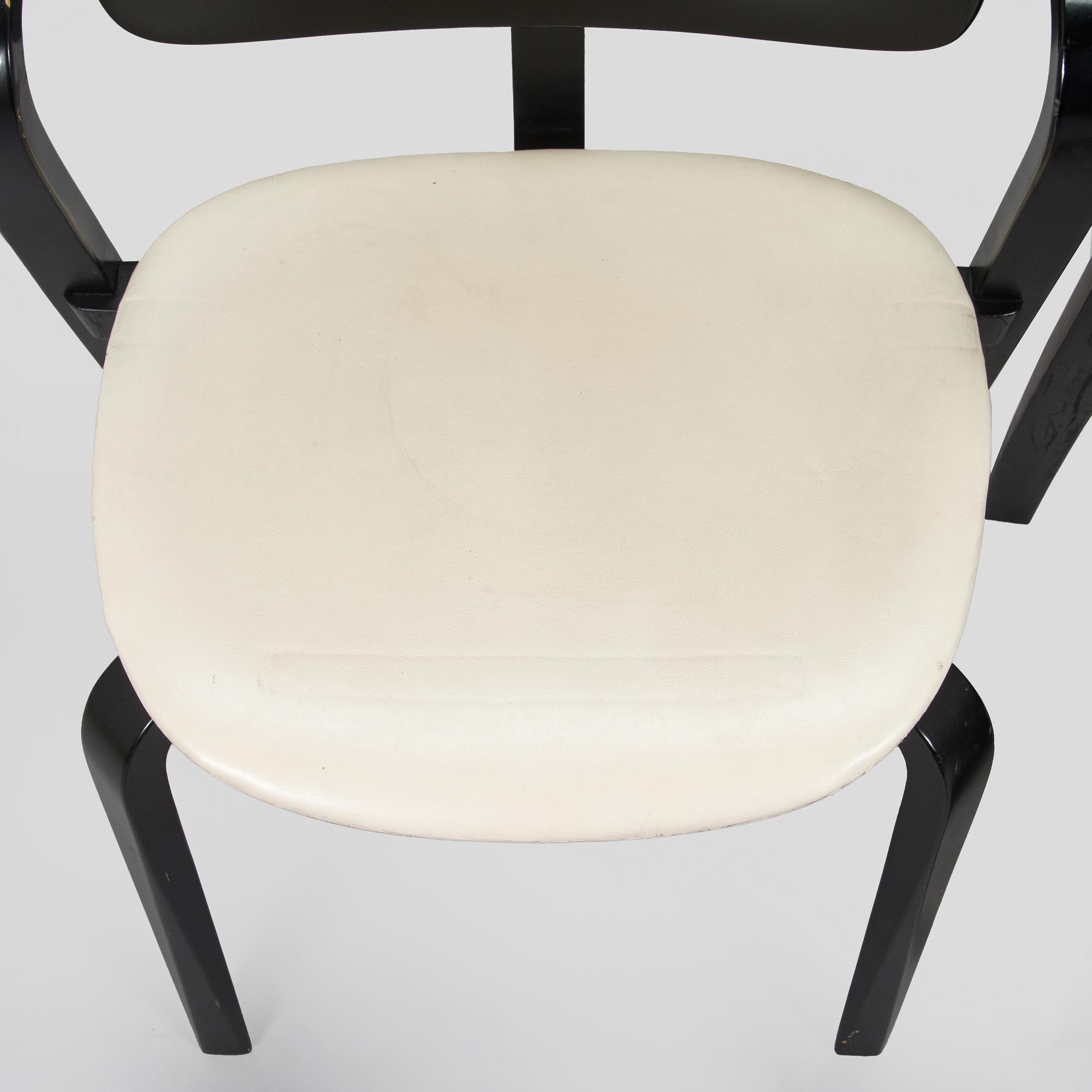 Ilmari Tapiovaara, a set of six 1960s 'Aslak' armchairs for Asko, Finland.