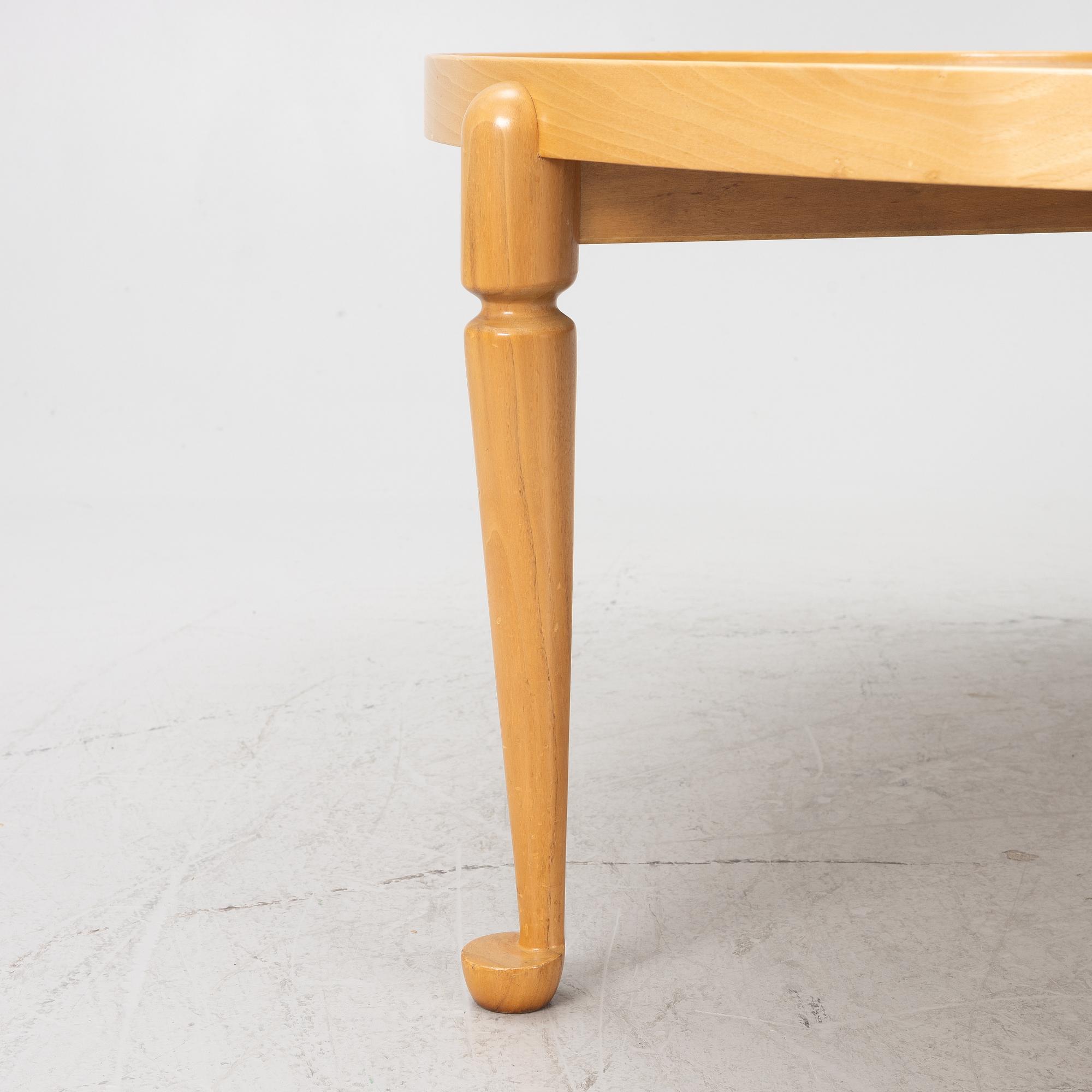 Josef Frank, coffee table, model B 2139, Svenskt Tenn, after 1985.