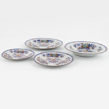 An 35-piece stone china service, Spode, England, partly 19th Century.