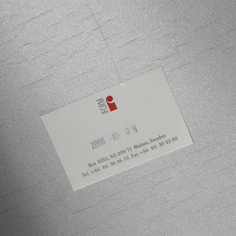 FÅTÖLJER, ett par, "Oto", Peter Karpf för Iform, 2000.