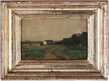 MAX ZETTLER, 2st, olja på pannå, signerade.