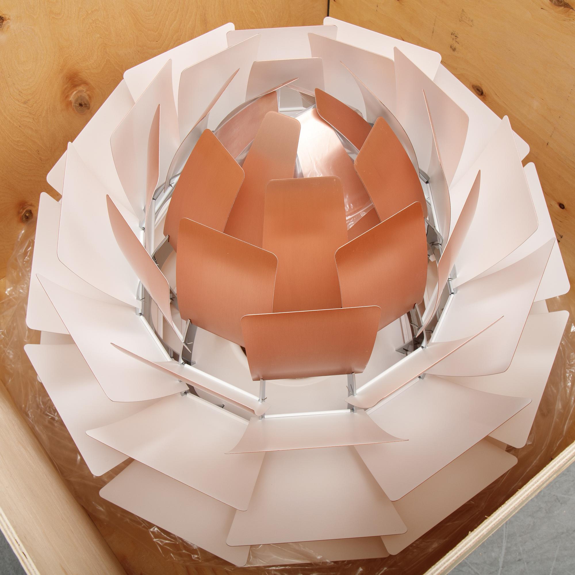 Poul Henningsen, a 'PH Artichoke' pendant light, Louis Poulsen Denmark, 2021.