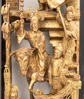 Paneler 2 st Kina omkring 1900.