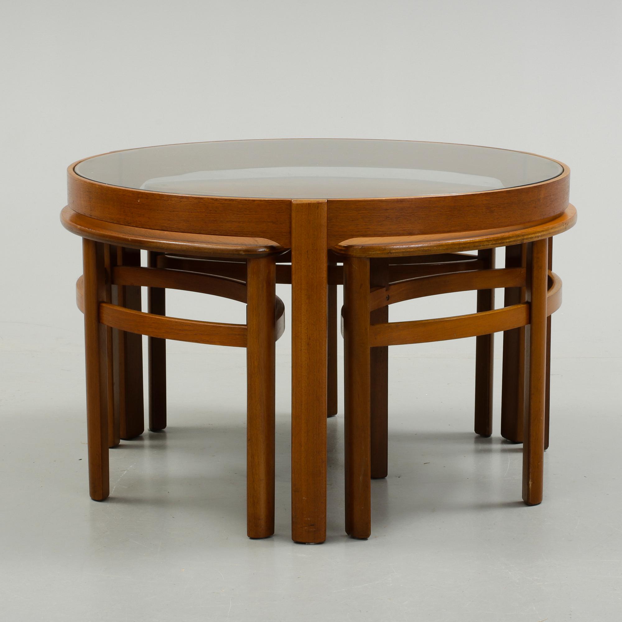 SOFFBORD, fyra delar, G plan, England, 1960-tal.