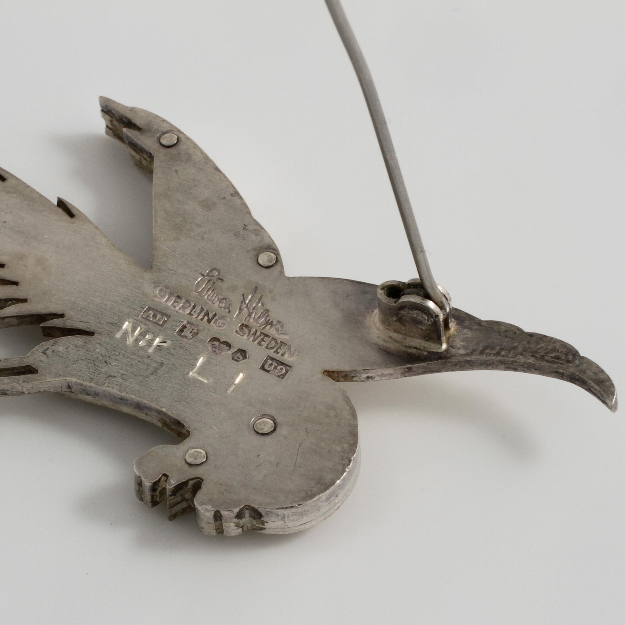 WIWEN NILSSON, Lund, 1946, en brosch.