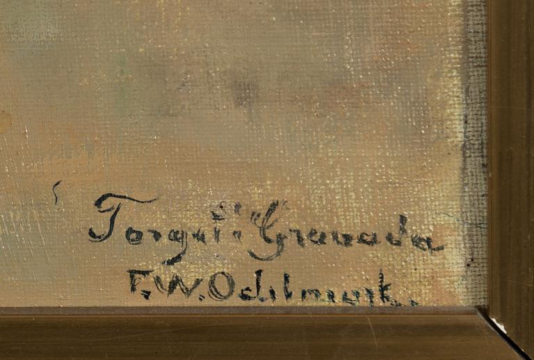 Frans Wilhelm Odelmark, "Torget i Granada".