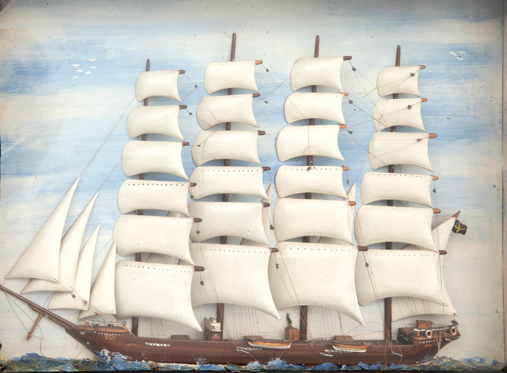 Diorama 1900-tal.