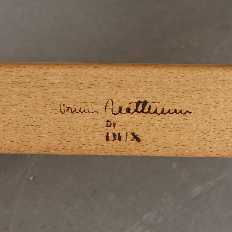 FÅTÖLJ, "Pernilla", Bruno Mathsson, DUX, 1900-talets andra hälft.