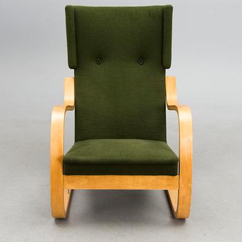 A Mid-20th Century open Armchair model 36/401 for Artek, Finland.
