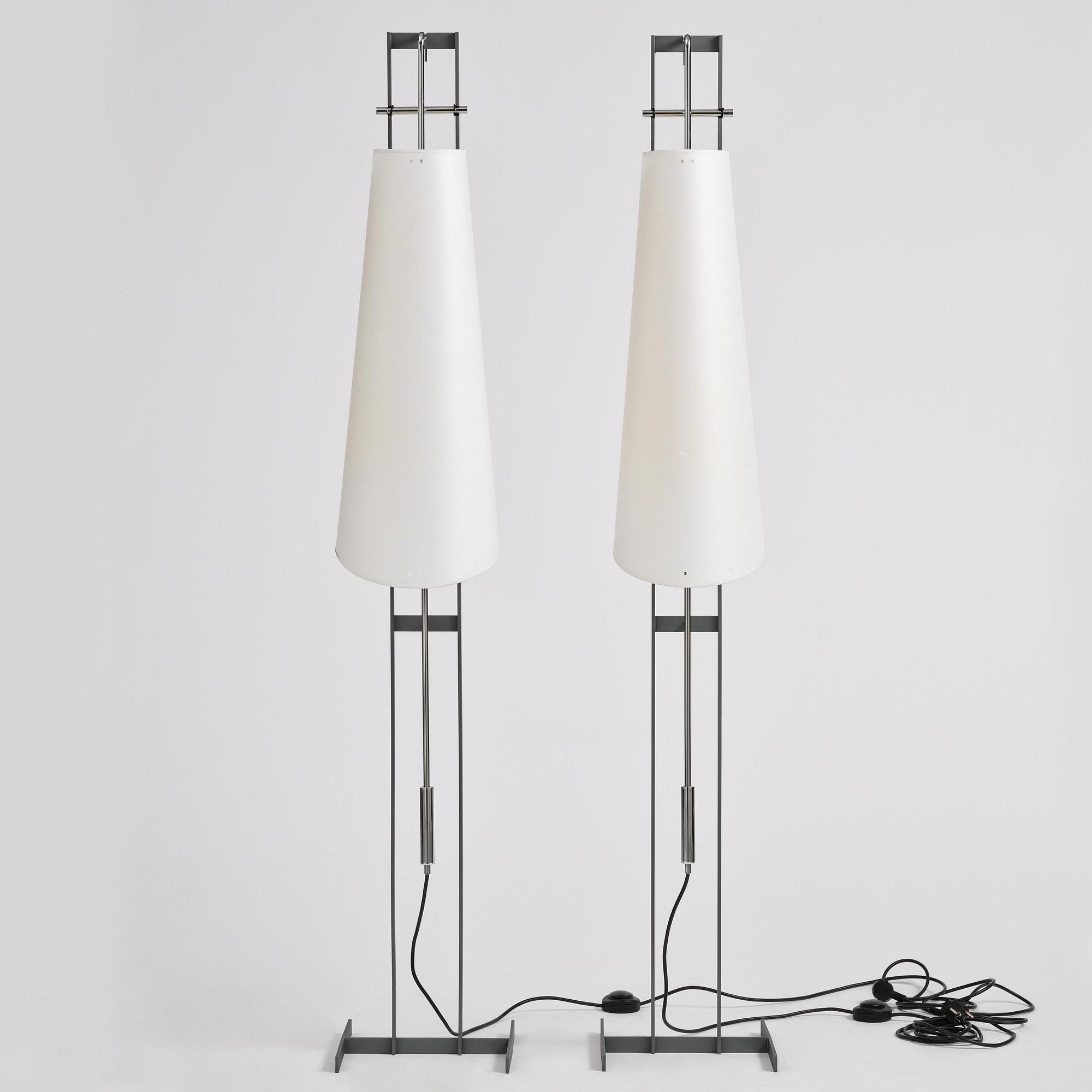 Jaime Tresserra, a pair of "Ibiza" floor lamps, Dessiè, contemporary.