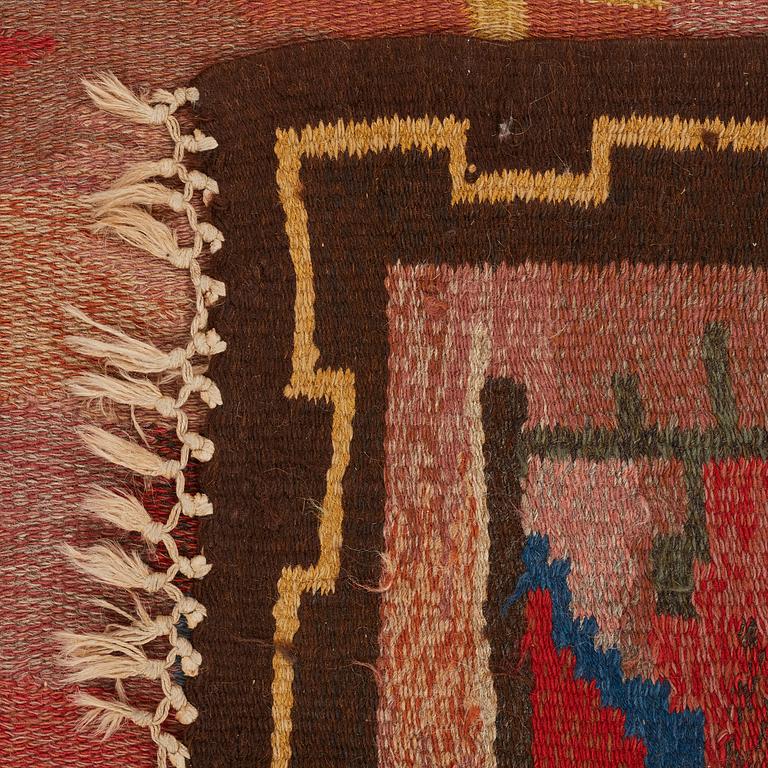 Carl Edvin Svensson, CARL EDVIN SVENSSON, A CARPET, flat weave, ca 303,5 x 195,5 cm, signed CES (Carl Edvin Svensson),