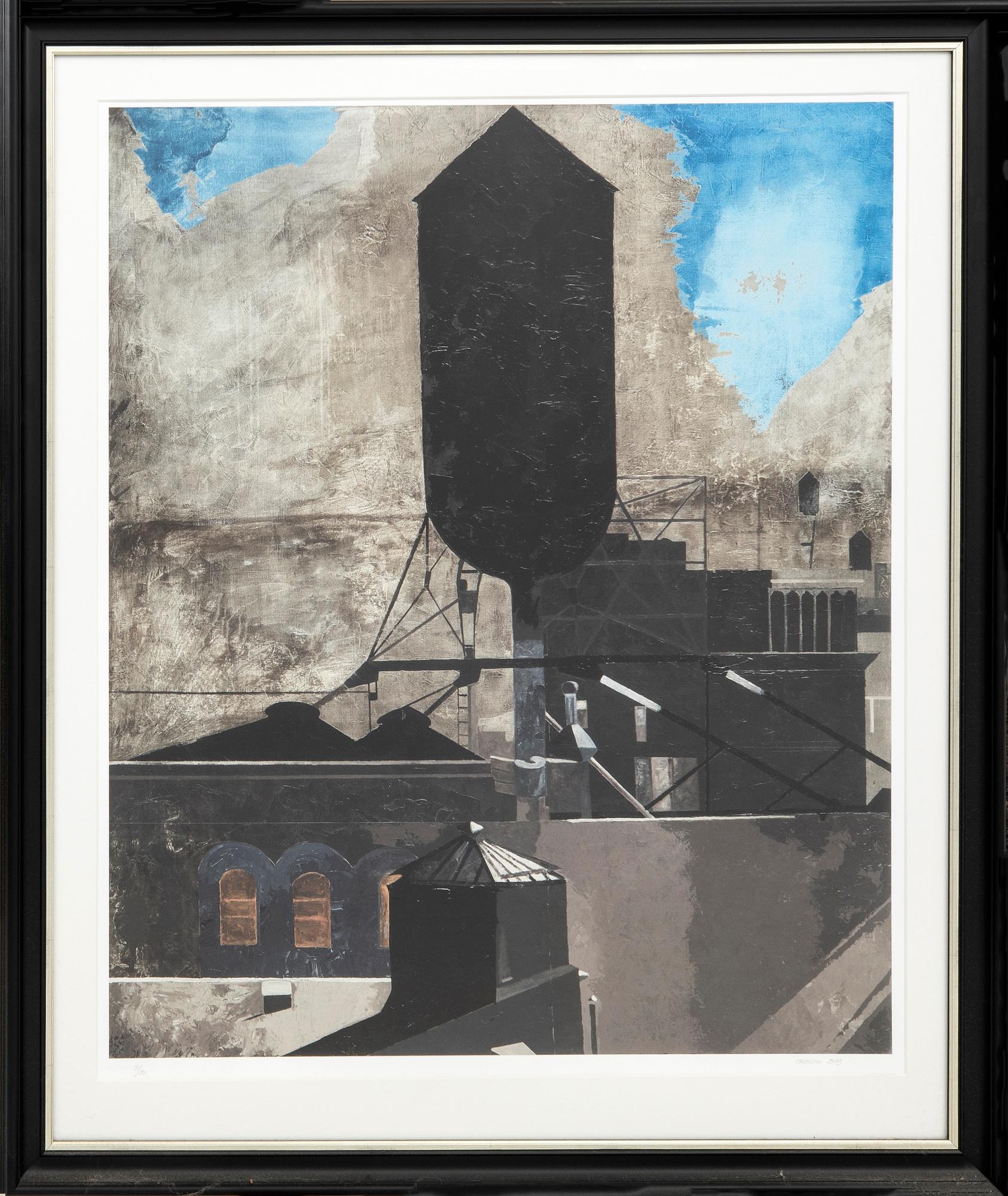 Jorge Castillo, pigment ink print signerad och numrerad 3/10.