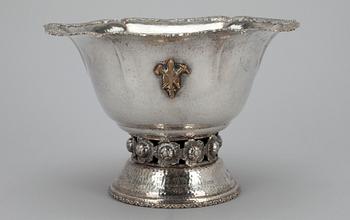 SKÅL, silver, Helsingfors 1934. Vikt 533 g.