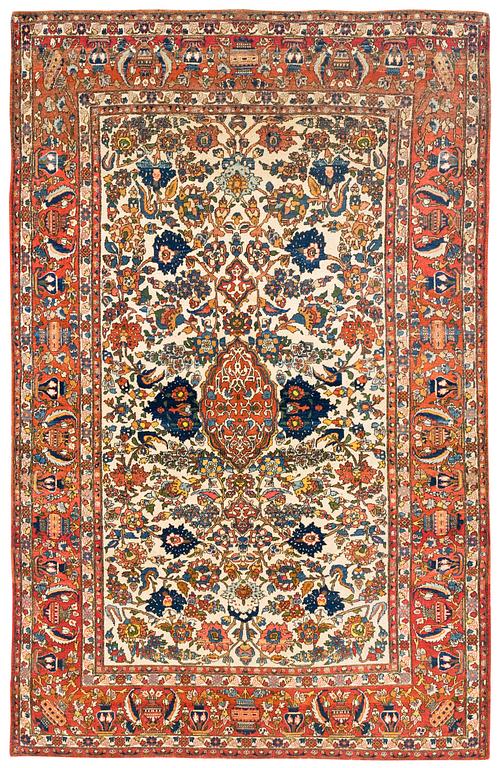 SEMIANTIK ISFAHAN. 217,5 x 143,5 cm.