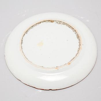 Seven porcelain plates from China, late 19th/early 20th century.