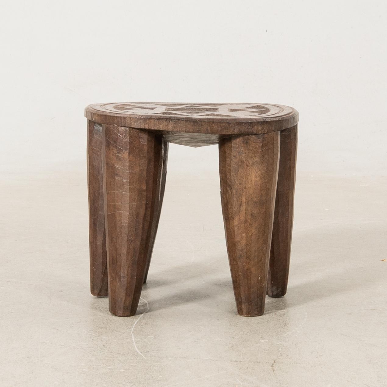 Stool, Nupe, Nigeria mid-20th century.