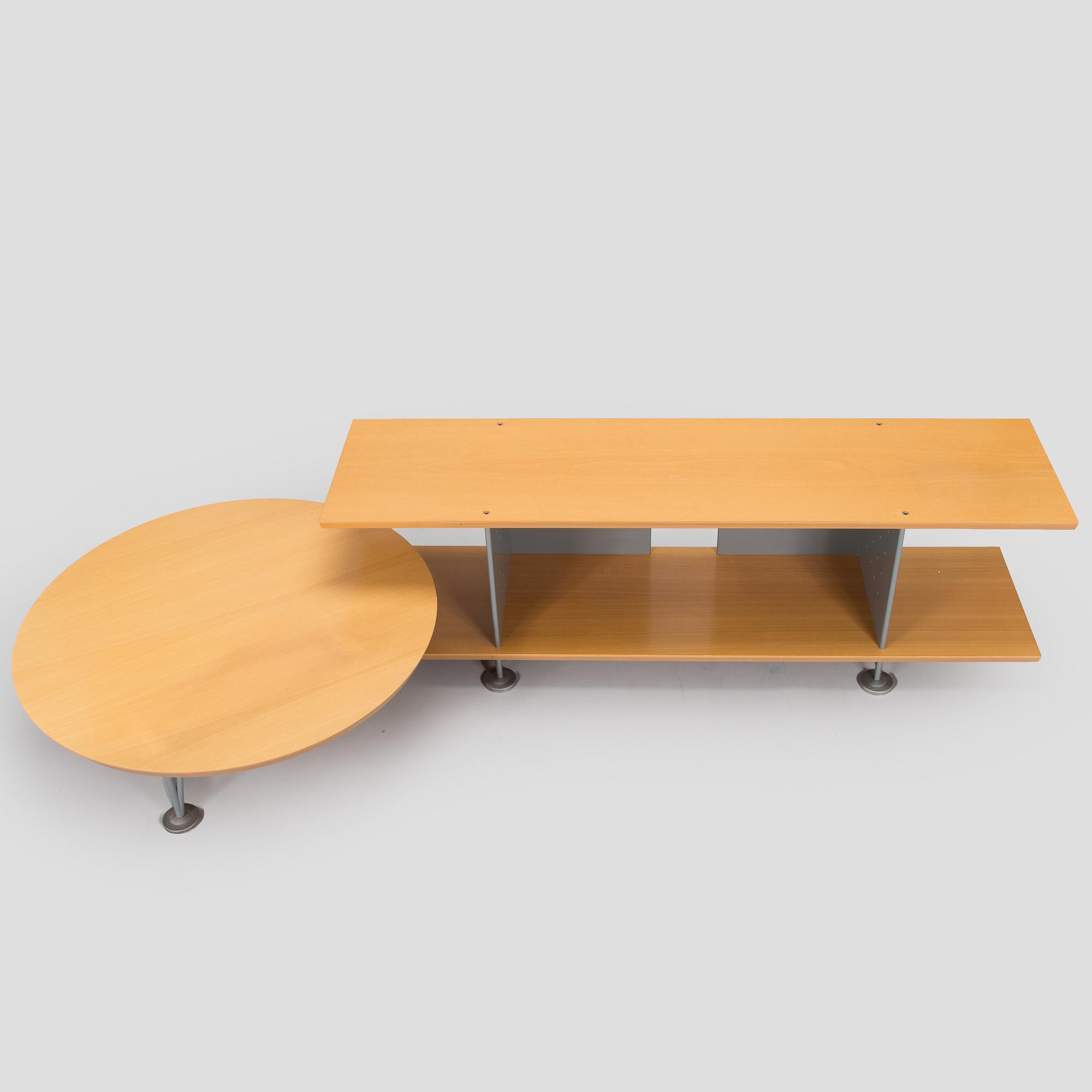 A sideboard / TV stand, Ligne Roset, 2000s.