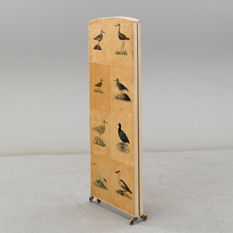 A  FOLDING SCREEN FROM THE FIRST HALF OF THE 20TH CENTURY,