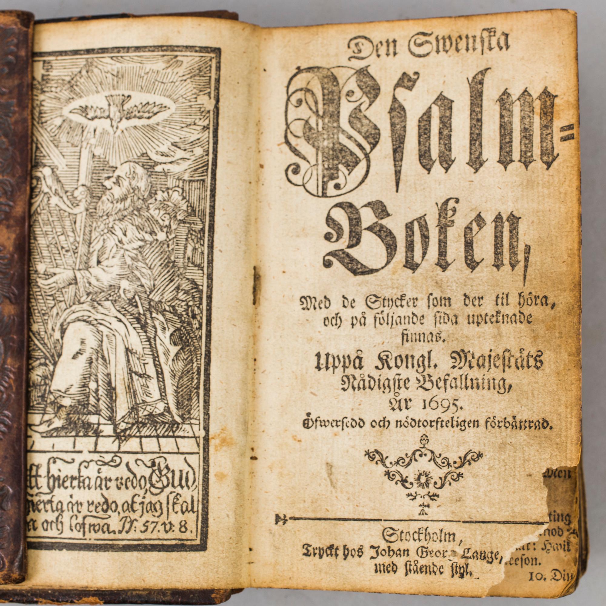 BÖCKER 6 st, 1600-/1800-tal.