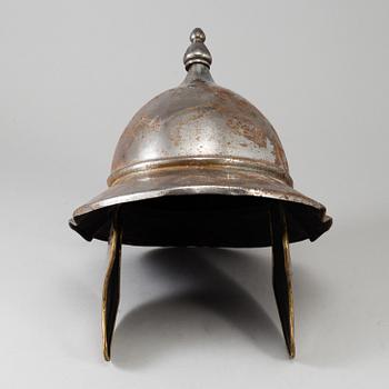 A 20th century replica helmet.