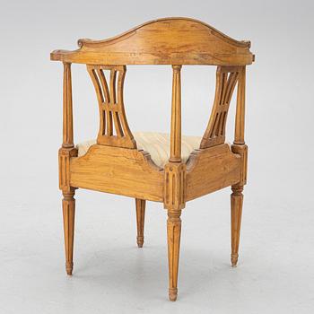 Puderstol, Louis XVI, Frankrike, 1700-talets senare del.