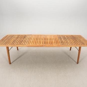 Jakob Berg trädgårdsmöbel 7 dlr "Ballare" för Fritz Hansen Danmark sent 1900-tal.