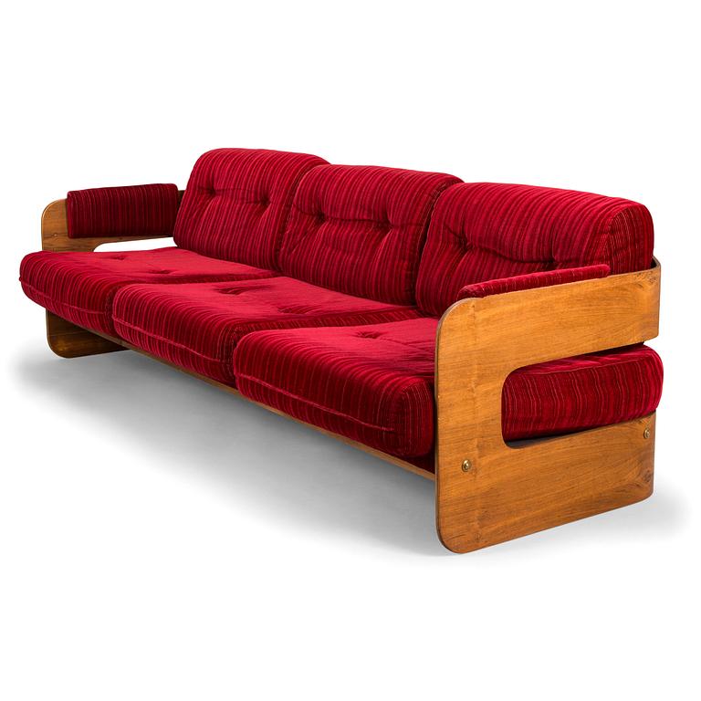 Maija Ruoslahti, soffa, "Euroform" tillverkare Sopenkorpi. Formgiven 1967.