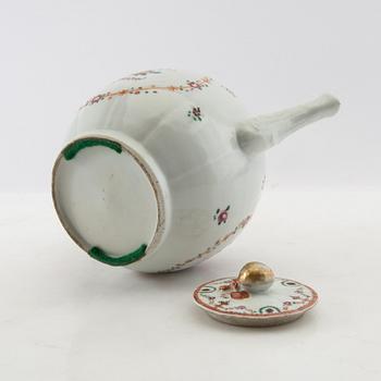 Tekanna, Kina 1700-tal porslin.