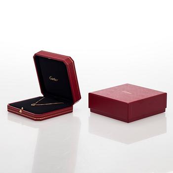Cartier, halsband, "Trinity", modell mini, 18K guld i tre färger.