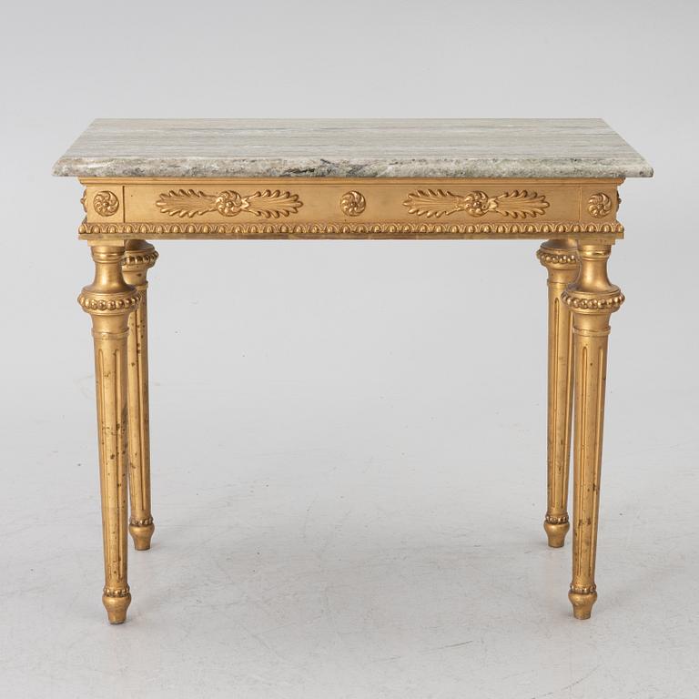 Konsolbord, 1800-talets slut.