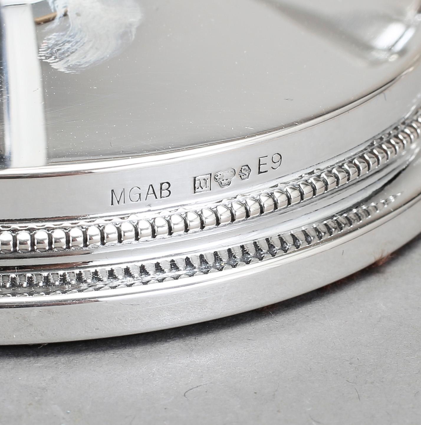 LJUSSTAKAR, 4 st, silver, MGAB, Uppsala, 1955-1962.