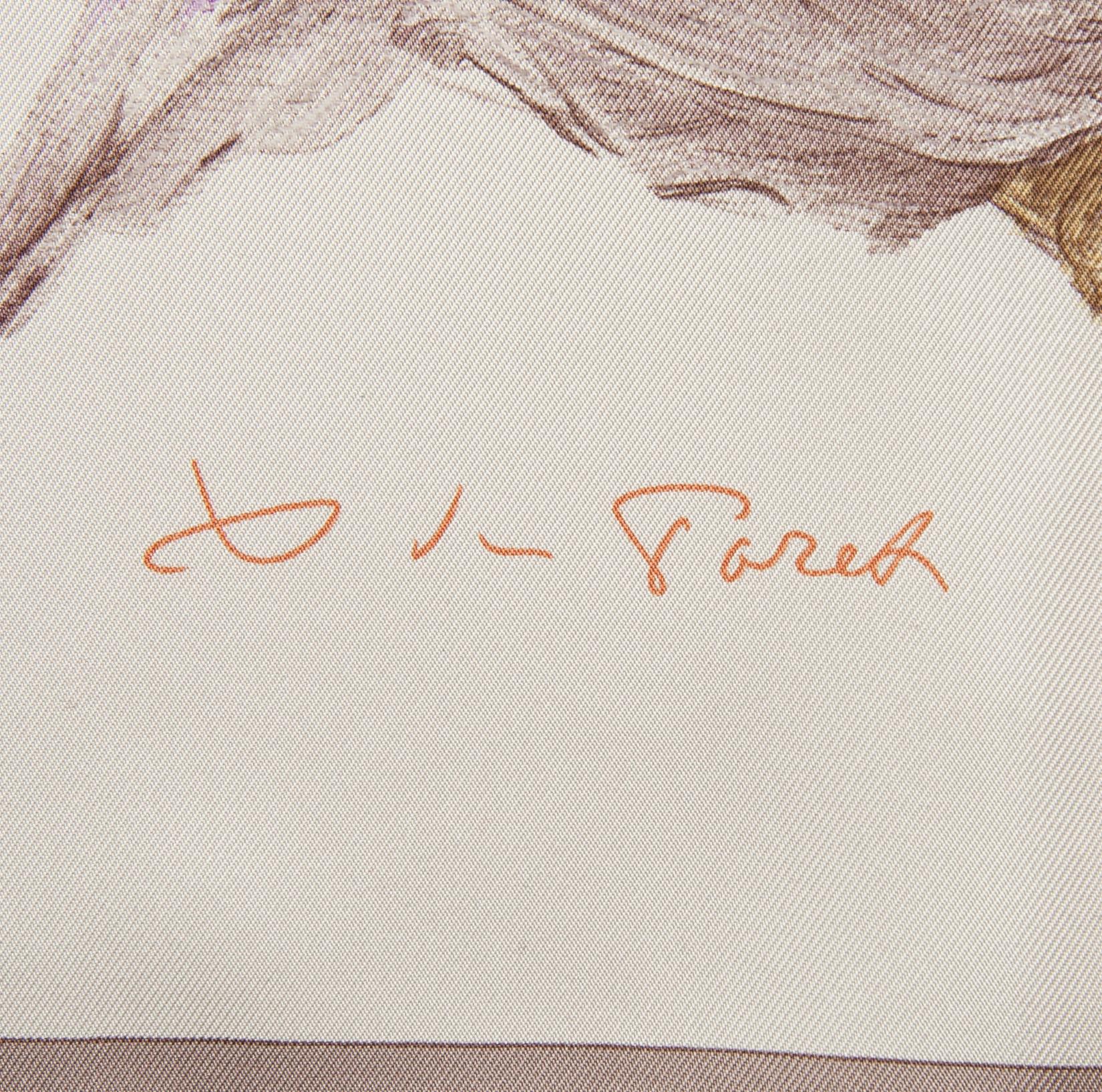 SCARf, "Tourterelles", Hermès.