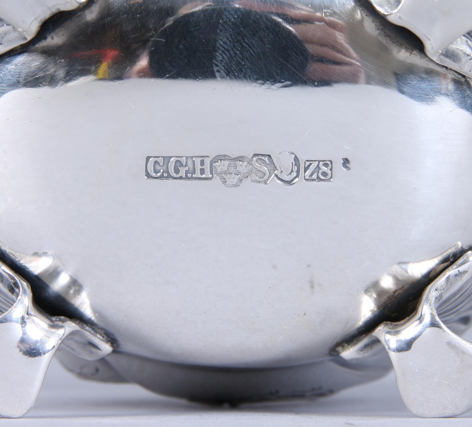 PARTI SILVER, 4 delar. Vikt 575 gram.