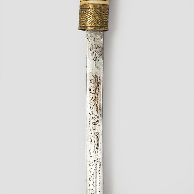 Svärdkäpp, Indien, 1900-tal.