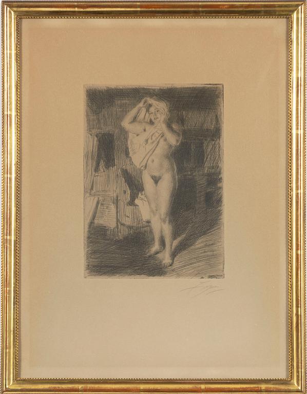 Anders Zorn, "Bärsärk".