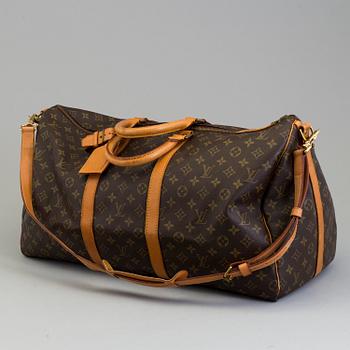 LOUIS VUITTON, väska, "Keepall Bandouliere 55".