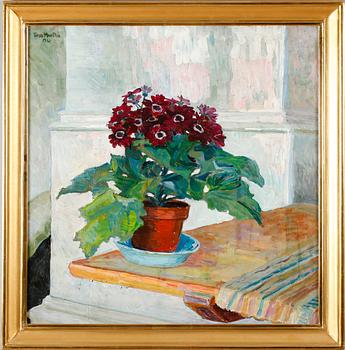 TORUN MUNTHE 1891-1993, olja på pannå, signerad och daterad 1961.