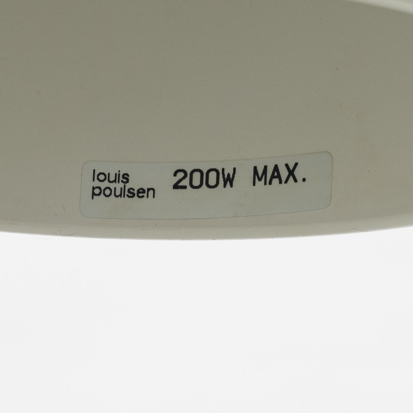 Poul Henningsen, taklampa, "Charlottenborg PH 5-4,5", Louis Poulsen, Danmark.