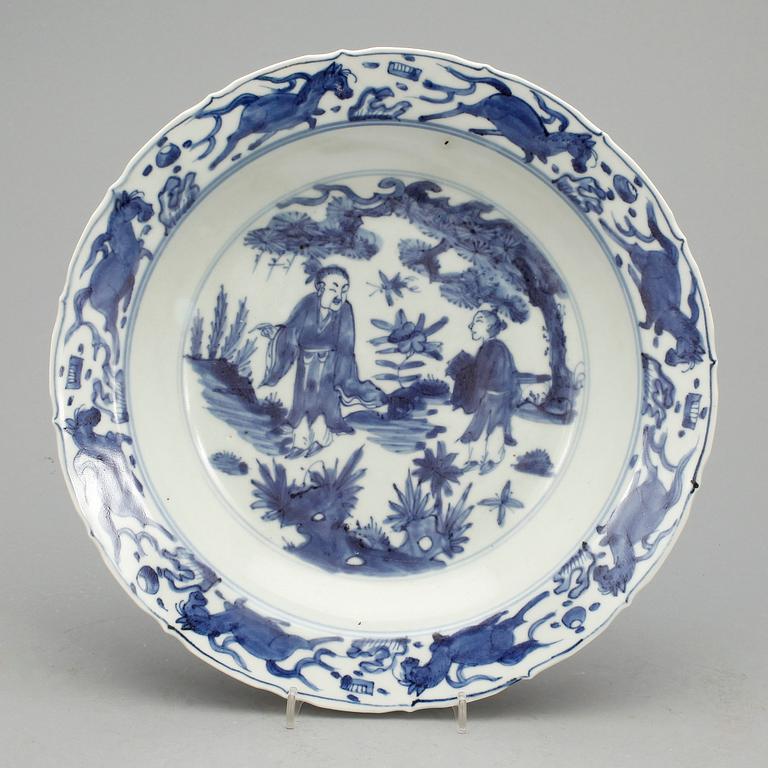 FAT, porslin, Kina, Ming-stil, 1900-tal.