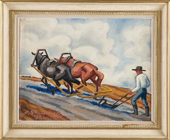 Alexander Paischeff, Drängen med hästar.