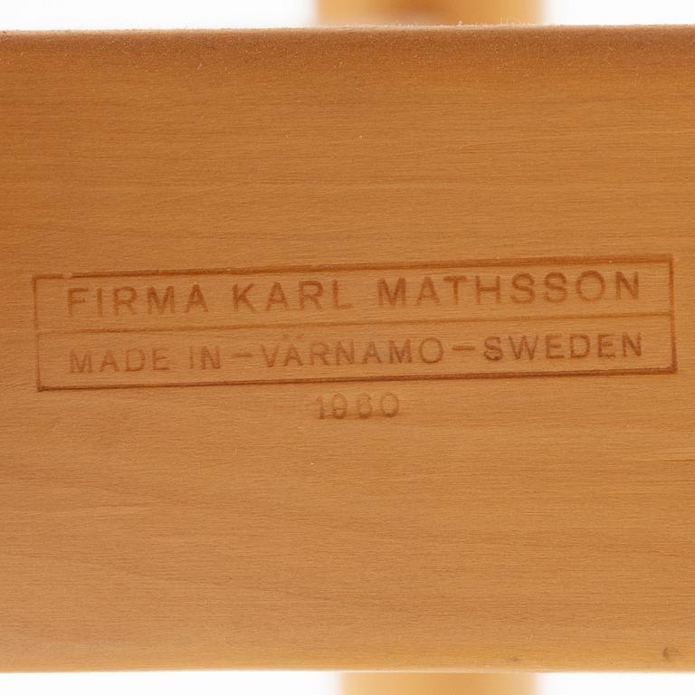 Bruno Mathsson, soffbord, "Annika", Firma Karl Mathsson, Värnamo.