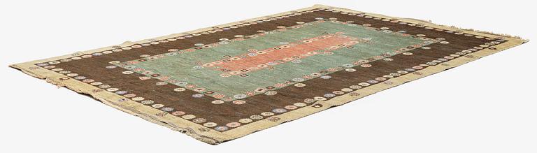 Märta Måås-Fjetterström, matta, "Tusenskönan" ("Bellis"), flossa, ca 300 x 205 cm, signerad AB MMF.