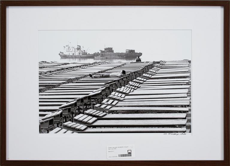 MICHAEL NASBERG, fotografi. Sign o dat 1980.