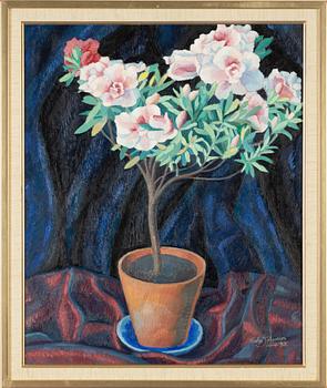 Helge Johansson, oil on canvas, signed and dated Öland 1915.