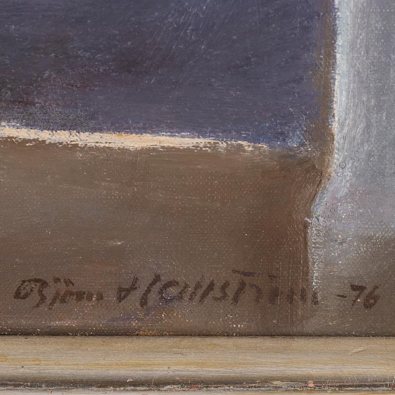 BJÖRN HALLSTRÖM, oil on canvas, signed and dated -76.