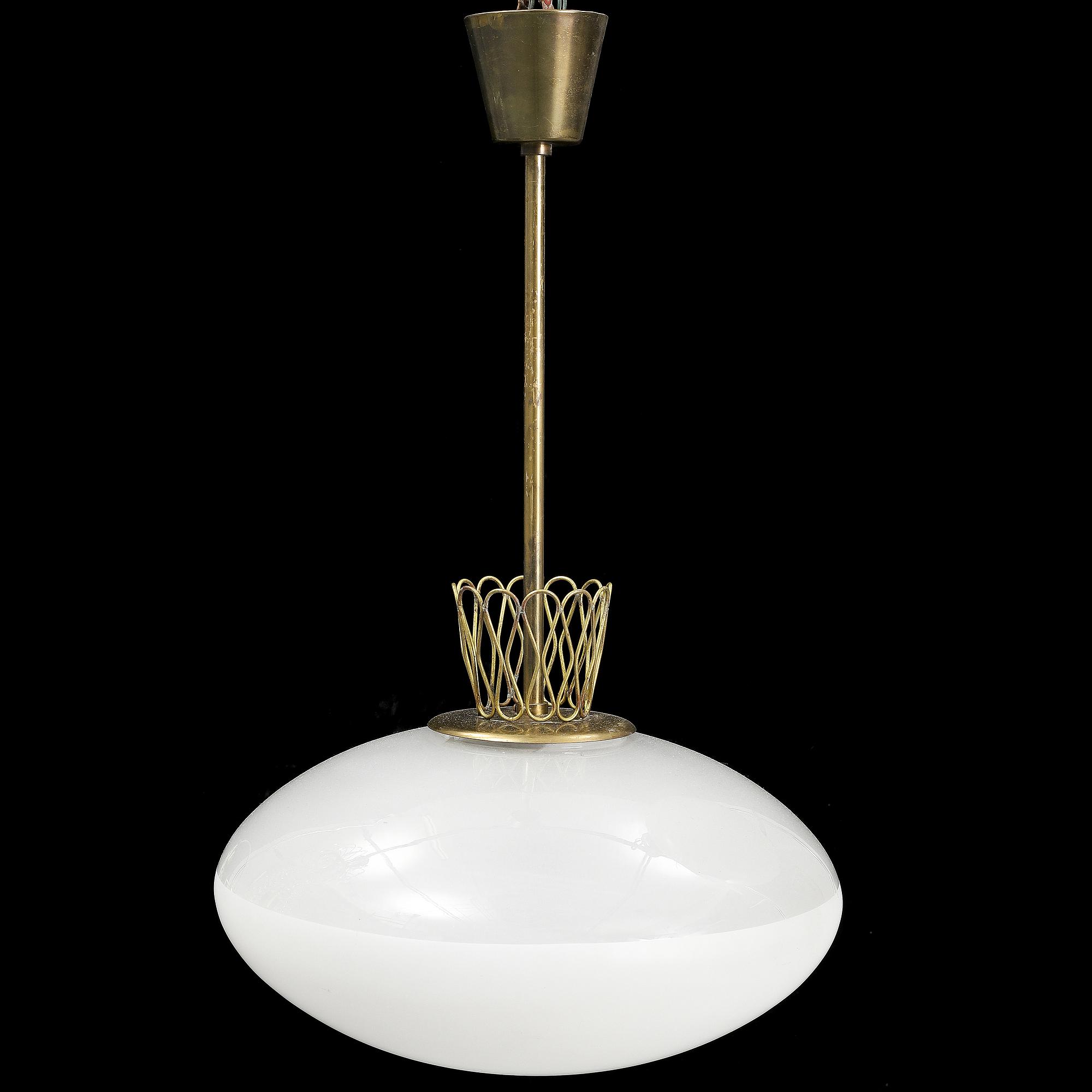 A Swedish Modern ceiling light, 1940's.